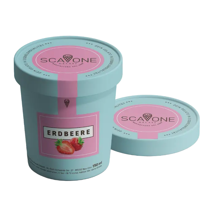 Familienbecher ERDBEER SORBET