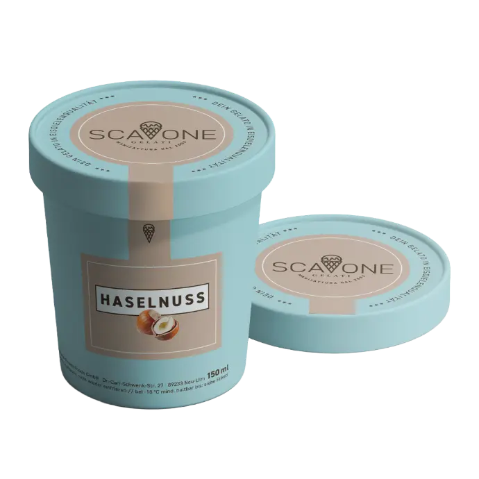 Portionsbecher GERÖSTETE HASELNUSS