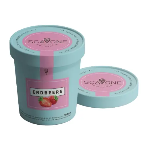 Portionsbecher ERDBEER SORBET