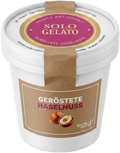 [pb.Haselnuss] Portionsbecher GERÖSTETE HASELNUSS (20x)