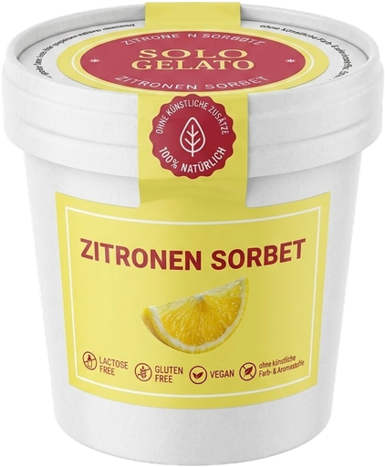 [pb.Zitrone] Portionsbecher ZITRONEN SORBET (20x)